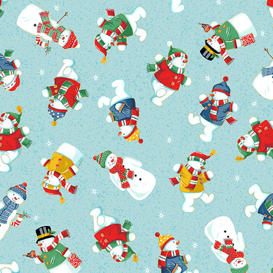 Santa's Christmas by Makower for Andover Fabrics